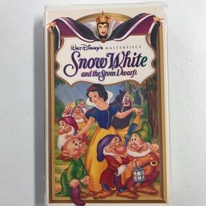 Disney Snow White and the Seven Dwarfs VHS